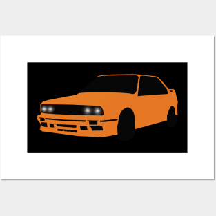 Nostalgia Ultra Car BMW E30 M3 Posters and Art